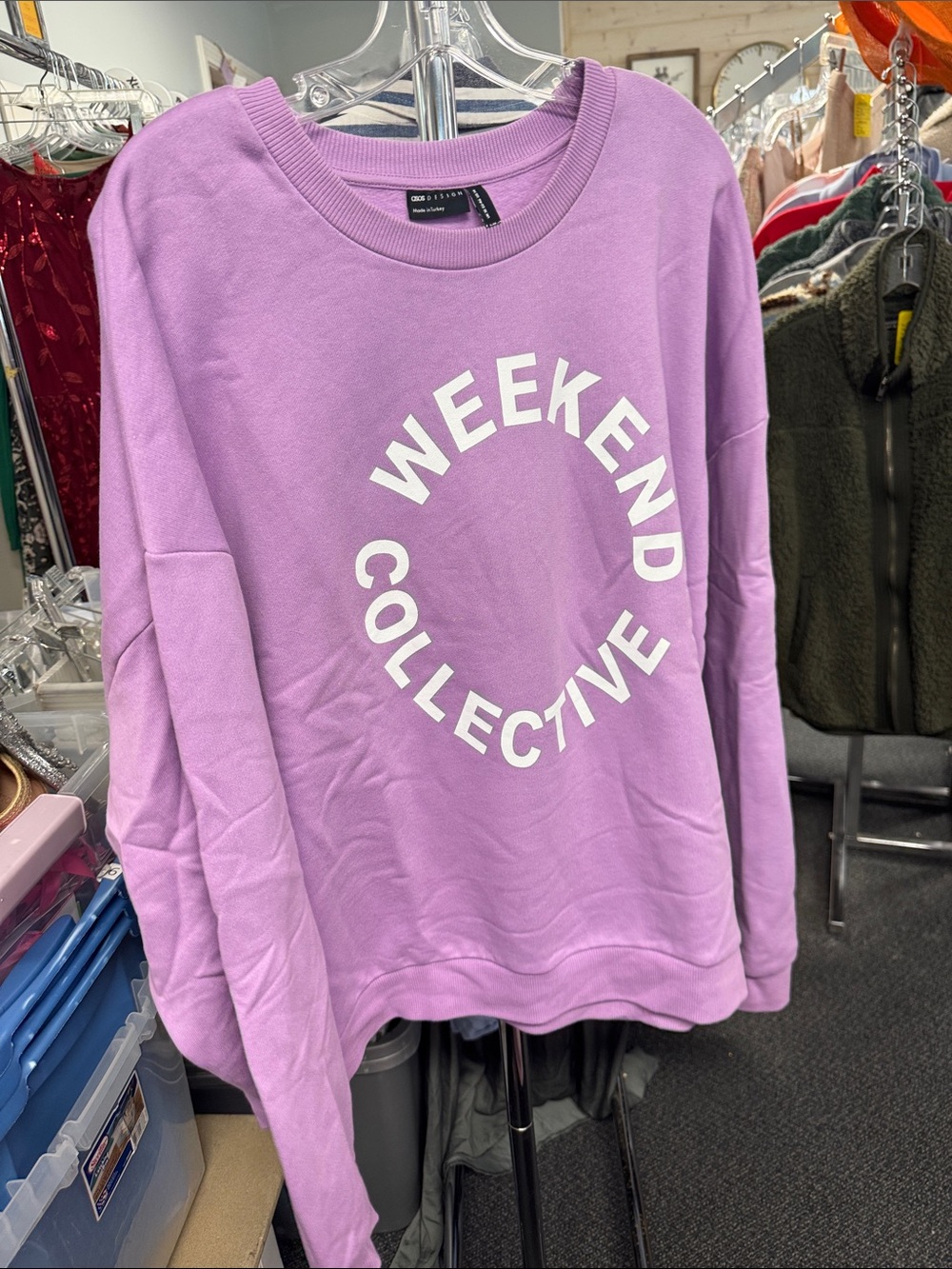 ASOS weekend collective sweatshirt us 14 // 091856